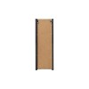 Dulap suspendat Nova Black, MDF, PAL melaminat, negru mat, 1 usa, L.20 cm, NOVA BLACK D 83-20-1D(W83-01D)
