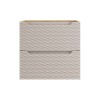 Dulap lavoar Ocean Beige, MDF, PAL melaminat, stejar/bej, 2 sertare, L.60 cm, OCEAN BEIGE 82-60-2S