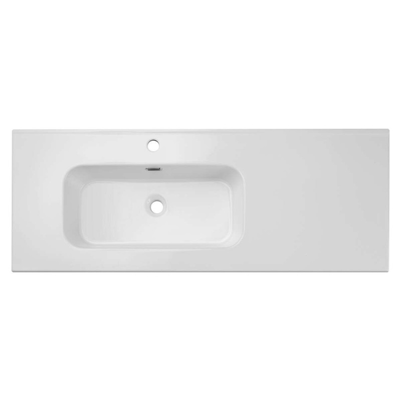 Lavoar cu o singură cuva GO 2, ceramica, alb lucios, L.120 cm, GO 2 120CM L DP ( E-8095-120L )