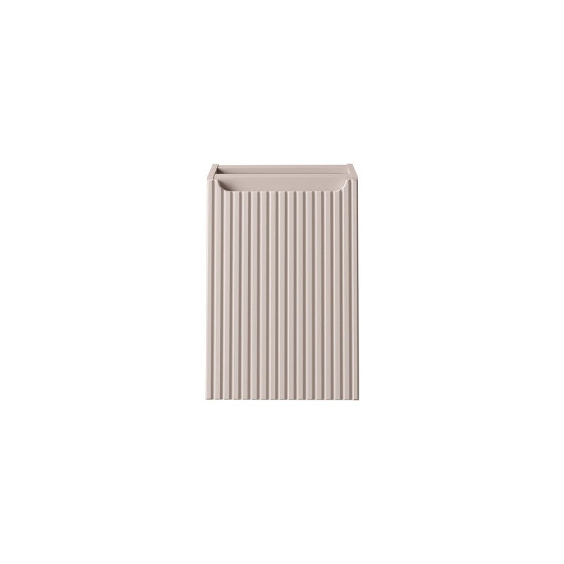 Dulap lavoar cu cos de rufe Nova Cashmere, MDF, PAL melaminat, cashmir mat, 1 usa, L.40 cm, NOVA CASHMERE 81-40-1DK