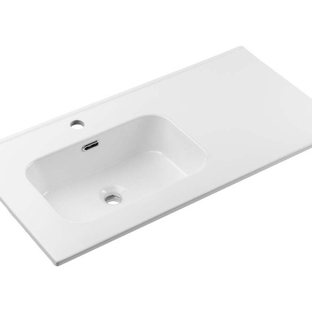 Lavoar cu o singura cuva GO, ceramica, alb lucios, L.90 cm, GO 2 90CM L DP ( E-8095-90L )
