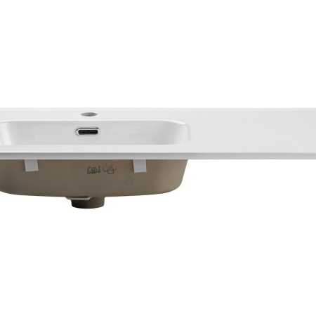 Lavoar cu o singura cuva GO, ceramica, alb lucios, L.90 cm, GO 2 90CM L DP ( E-8095-90L )