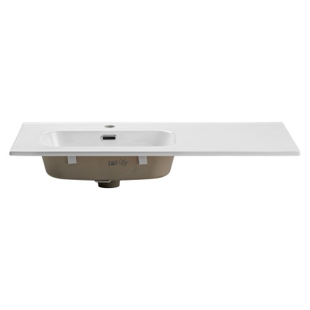 Lavoar cu o singura cuva GO, ceramica, alb lucios, L.90 cm, GO 2 90CM L DP ( E-8095-90L )