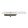 Lavoar cu o singură cuva GO, ceramica, alb lucios, L.101 cm, GO 2 100CM L DP ( E-8095-100L )