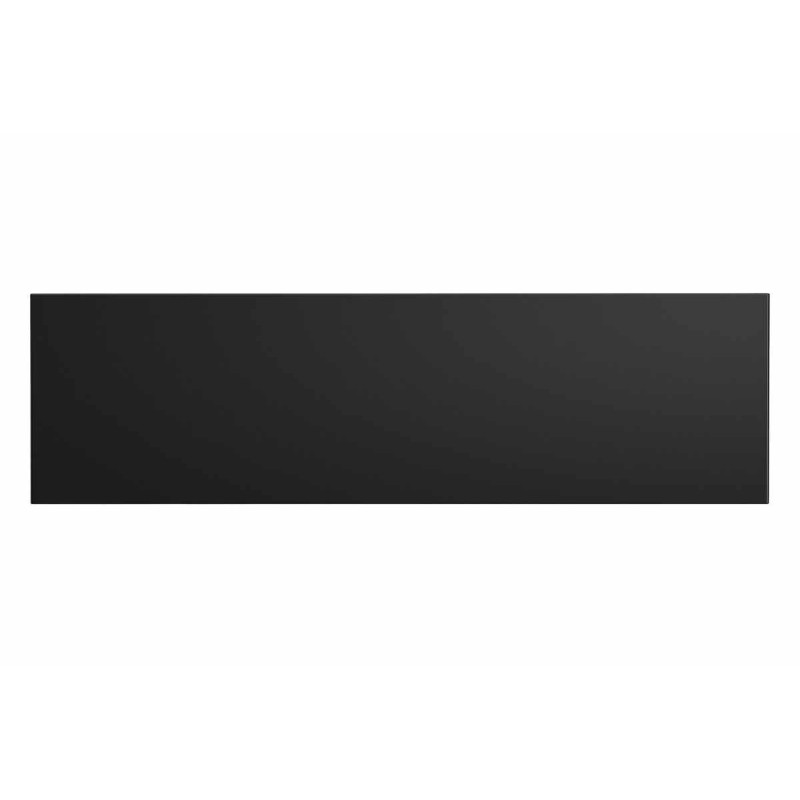 Blat Nova Black, MDF, folie PVC, negru mat, L.120 cm, NOVA BLACK B 89-120