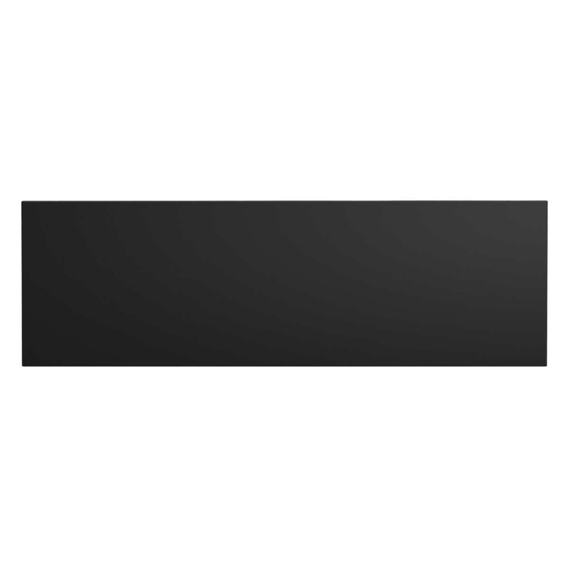 Blat Nova Black, MDF, folie PVC, negru mat, L.100 cm, NOVA BLACK B 89-100