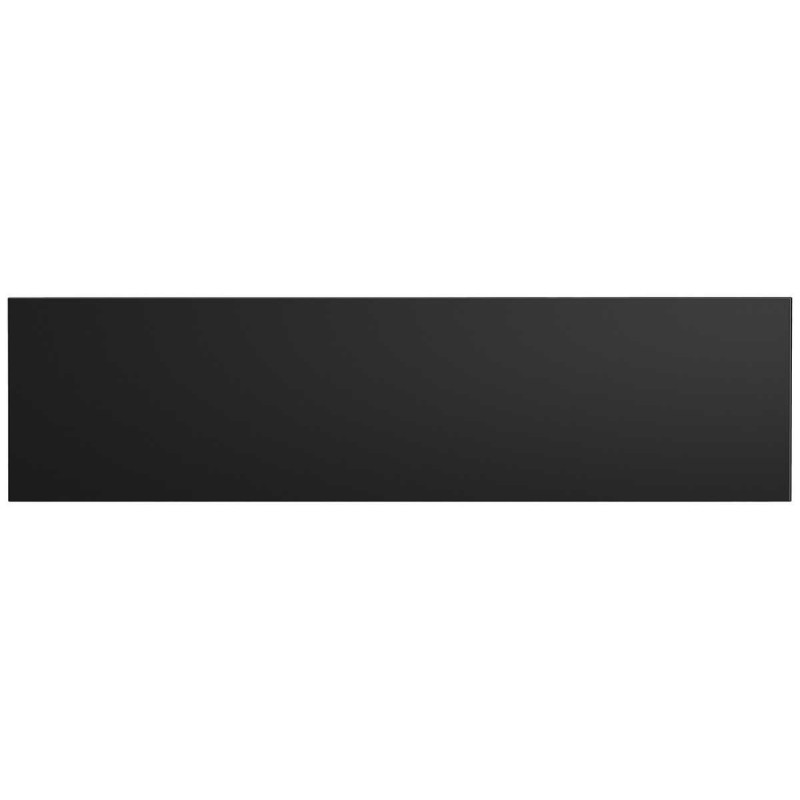 Blat Nova Black, MDF, folie PVC, negru mat, L.160 cm, NOVA BLACK B 89-160