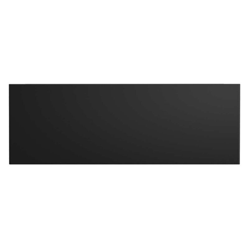 Blat Nova Black, MDF, folie PVC, negru mat, L.90 cm, NOVA BLACK B 89-90
