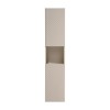 Dulap inalt Viva Cashmere, MDF, PAL melaminat, cashmir mat, 2 usi, H.140 cm, VIVA CASHMERE 80-03-2D
