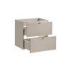 Dulap lavoar Viva Cashmere, MDF, PAL melaminat, cashmir mat, 2 sertare, L.60 cm, VIVA CASHMERE 82-60-2S