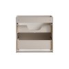 Dulap lavoar Viva Cashmere, MDF, PAL melaminat, cashmir mat, 2 sertare, L.60 cm, VIVA CASHMERE 82-60-2S