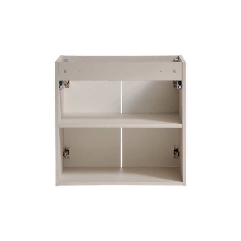 Dulap lavoar Viva Cashmere, MDF, PAL melaminat, cashmir mat, 2 usi, L.60 cm, VIVA CASHMERE 82-60-2D