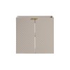 Dulap lavoar Viva Cashmere, MDF, PAL melaminat, cashmir mat, 2 usi, L.60 cm, VIVA CASHMERE 82-60-2D