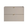 Dulap lavoar Viva Cashmere, MDF, PAL melaminat, cashmir mat, 2 sertare, L.80 cm, VIVA CASHMERE 82-80-2S