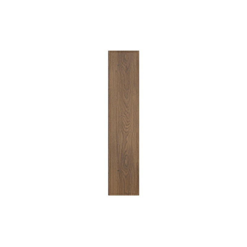 Dulap inalt Talia Casella, MDF, PAL melaminat, negru mat/stejar casella, 1 usa, H.140 cm, TALIA CASELLA 80-30-1D
