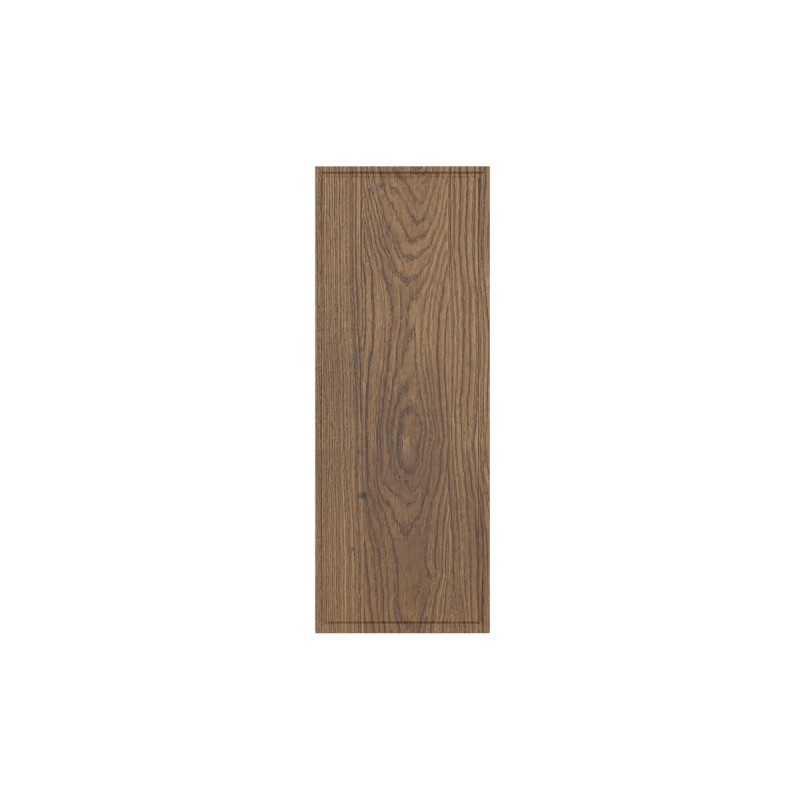 Semicoloana Talia Casella, MDF, PAL melaminat, negru mat/stejar casella, 1 usa, H.80 cm, TALIA CASELLA 81-30-1D