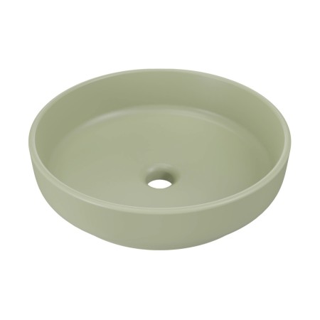 Lavoar River, ceramica, verde mat, D.40 cm, RIVER 1 OLIVE GREEN MATT UN 40 ( E-6595 )