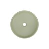 Lavoar River, ceramica, verde mat, D.40 cm, RIVER 1 OLIVE GREEN MATT UN 40 ( E-6595 )