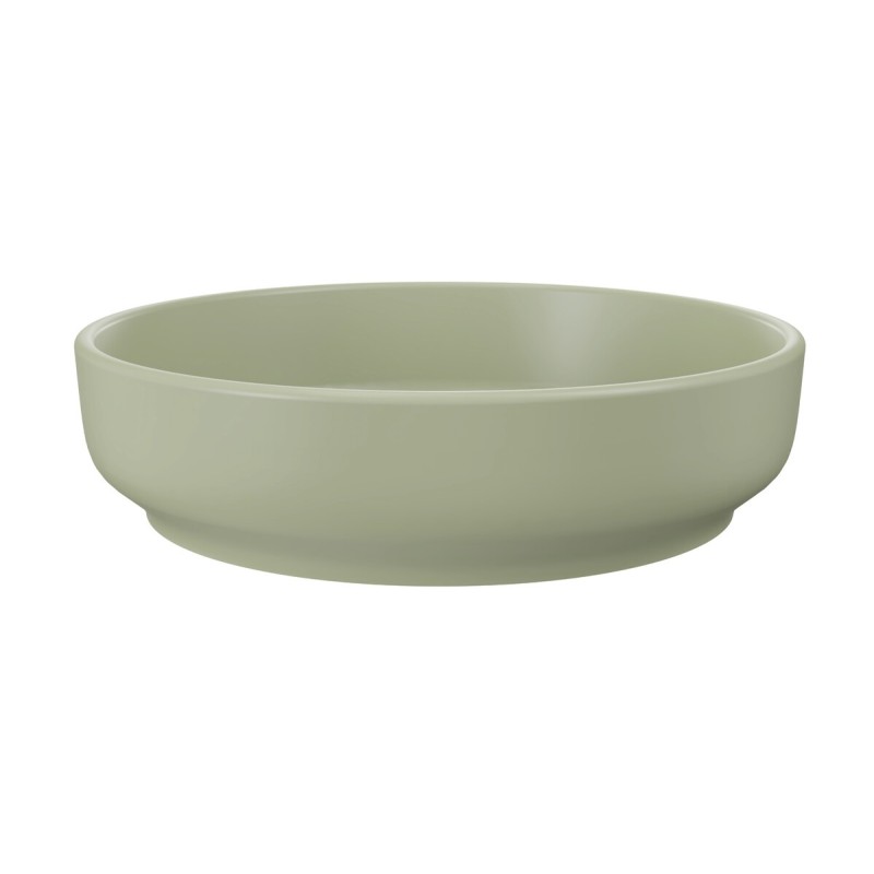 Lavoar River, ceramica, verde mat, D.40 cm, RIVER 1 OLIVE GREEN MATT UN 40 ( E-6595 )