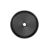 Lavoar River, ceramica, negru mat, D.40 cm, RIVER 1 BLACK MATT UN 40 ( E-6595 )