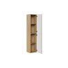 Dulap inalt Nordic Cremona, MDF, PAL melaminat, stejar cremona, 2 usi, H.170 cm, NORDIC CREMONA 80-35-2D