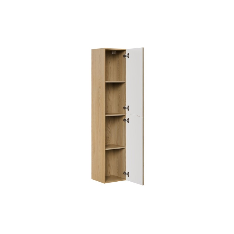 Dulap inalt Nordic Cremona, MDF, PAL melaminat, stejar cremona, 2 usi, H.170 cm, NORDIC CREMONA 80-35-2D