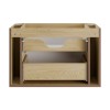 Dulap lavoar Ovalia Cremona, MDF, PAL melaminat, stejar cremona, 2 sertare, L.80 cm, OVALIA CREMONA 82-80-46-2S