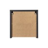 Dulap suspendat Nova Black Qubik, MDF, PAL melaminat, negru mat, 30X30 cm, NOVA BLACK D 83-30-1DQ(W83-03D)