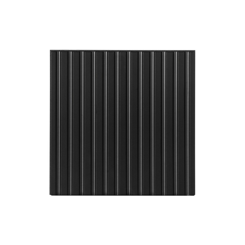 Dulap suspendat Nova Black Qubik, MDF, PAL melaminat, negru mat, 30X30 cm, NOVA BLACK D 83-30-1DQ(W83-03D)