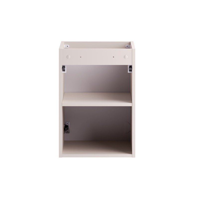 Dulap lavoar Nova Cashmere, MDF, PAL melaminat, cashmir mat, 1 usa, L.40 cm, NOVA CASHMERE 82-40-40-1D