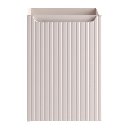 Dulap lavoar Nova Cashmere, MDF, PAL melaminat, cashmir mat, 1 usa, L.40 cm, NOVA CASHMERE 82-40-40-1D