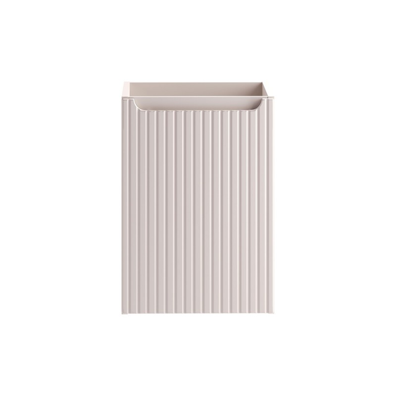 Dulap lavoar Nova Cashmere, MDF, PAL melaminat, cashmir mat, 1 usa, L.40 cm, NOVA CASHMERE 82-40-40-1D