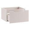 Dulap lavoar Nova Cashmere, MDF, PAL melaminat, cashmir mat, 1 sertar, L.50 cm, NOVA CASHMERE 82-50-40-1S