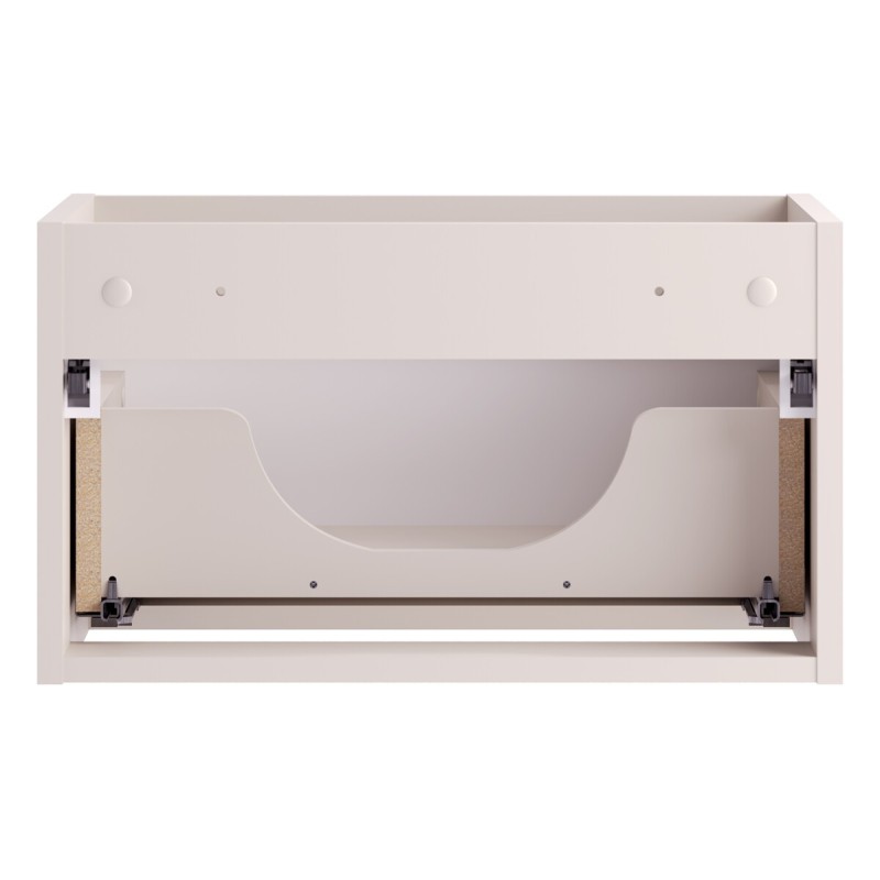 Dulap lavoar Nova Cashmere, MDF, PAL melaminat, cashmir mat, 1 sertar, L.50 cm, NOVA CASHMERE 82-50-40-1S