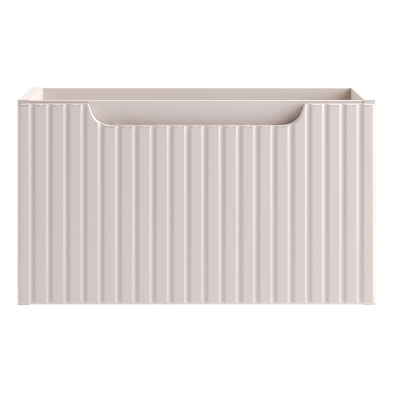 Dulap lavoar Nova Cashmere, MDF, PAL melaminat, cashmir mat, 1 sertar, L.50 cm, NOVA CASHMERE 82-50-40-1S