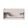Dulap lavoar Nova Cashmere, MDF, PAL melaminat, cashmir mat, 1 sertar, L.60 cm, NOVA CASHMERE 82-60-40-1S
