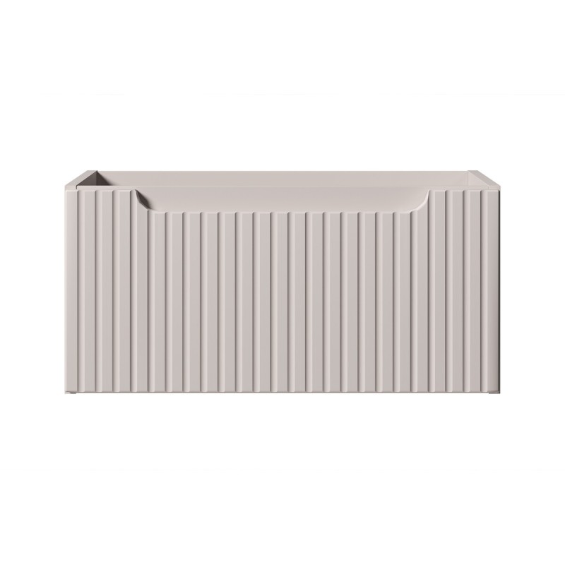 Dulap lavoar Nova Cashmere, MDF, PAL melaminat, cashmir mat, 1 sertar, L.60 cm, NOVA CASHMERE 82-60-40-1S