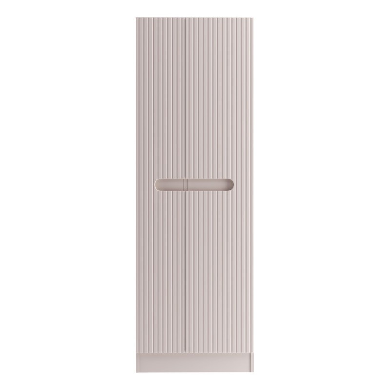 Dulap inalt Nova Cashmere, MDF, PAL melaminat, cashmir mat, 2 usi, H.180 cm, NOVA CASHMERE 80-60-2D
