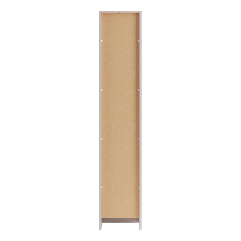 Dulap inalt cu cos de rufe Nova Cashmere, MDF, PAL melaminat, cashmir mat, 1 usa, H.180 cm, NOVA CASHMERE 80-35-1D1DK