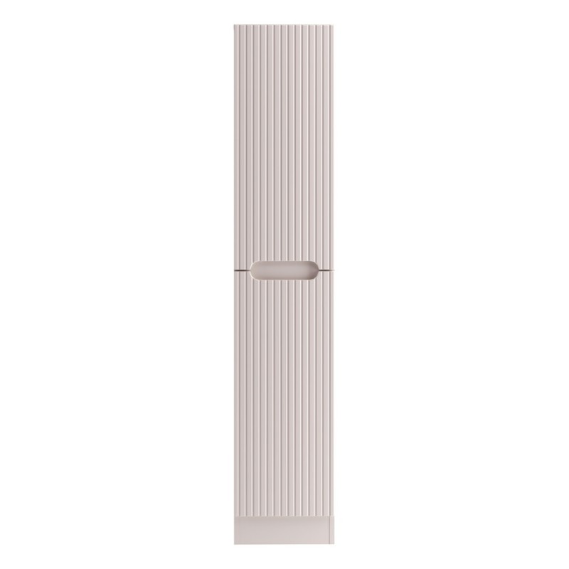 Dulap inalt cu cos de rufe Nova Cashmere, MDF, PAL melaminat, cashmir mat, 1 usa, H.180 cm, NOVA CASHMERE 80-35-1D1DK