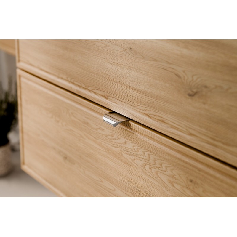 Dulap lavoar Terra Cremona, MDF, PAL melaminat, stejar cremona, 2 sertare, L.60 cm, TERRA CREMONA 82-60-46-2S