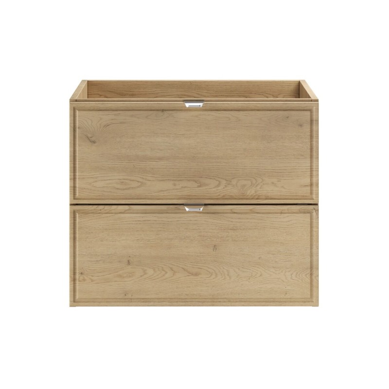 Dulap lavoar Terra Cremona, MDF, PAL melaminat, stejar cremona, 2 sertare, L.60 cm, TERRA CREMONA 82-60-46-2S