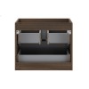 Dulap lavoar Terra Villa, MDF, PAL melaminat, maro nuc, 2 sertare, L.60 cm, TERRA VILLA 82-60-46-2S