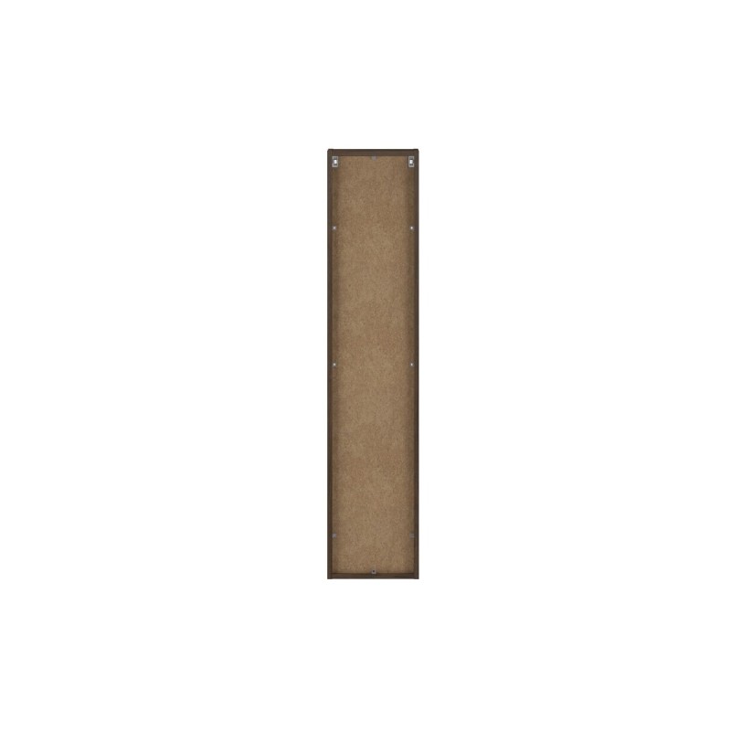 Dulap inalt Terra Villa, MDF, PAL melaminat, maro nuc, 1 usa, H.140 cm, TERRA VILLA 80-30-1D