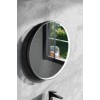 Oglinda Sirius, metal, sticla, LED, 24W, alb neutru 4000K, D.60 cm, SIRIUS LU LED 60