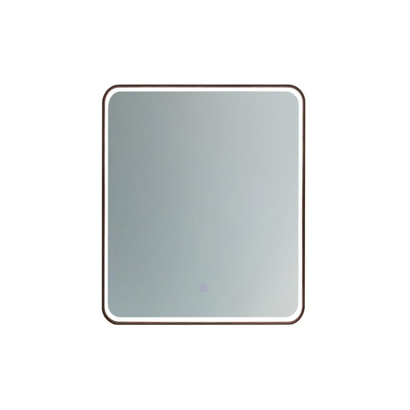 Oglinda Vega, metal, sticla, LED, 36W, alb neutru 4000K, IP44, H.80 cm, VEGA LU LED 65