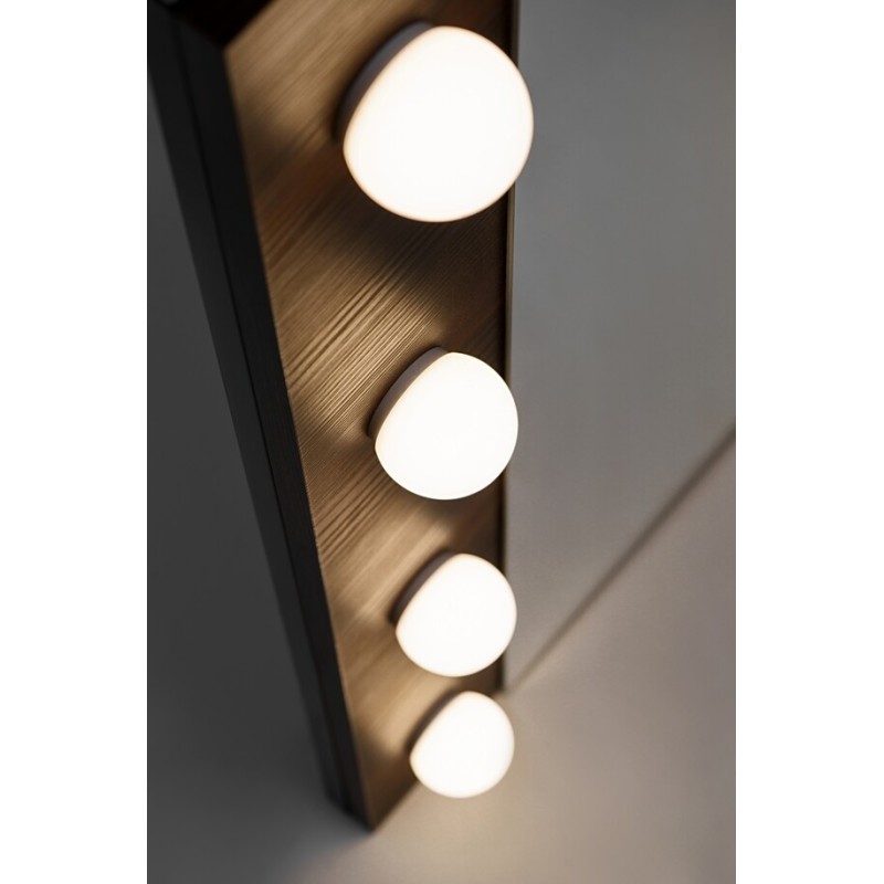 Oglinda Dorothy Ristretto, PAL melaminat, sticla, LED, 21.9W, 520 lumeni, alb neutru 4000K, IP44, L.80 cm, DOROTHY RISTRETTO 84-80