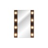Oglinda Dorothy Ristretto, PAL melaminat, sticla, LED, 20.5W, 470 lumeni, alb neutru 4000K, IP44, L.60 cm, DOROTHY RISTRETTO 84-60