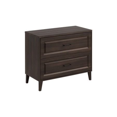 Set mobilier de baie Dorothy Ristretto, MDF, PAL melaminat, stejar ristretto, blat stejar ristretto, L.100 cm, SET-DOR B 100CM