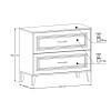 Set mobilier de baie Dorothy Ristretto, MDF, PAL melaminat, stejar ristretto, blat stejar ristretto, L.100 cm, SET-DOR B 100CM